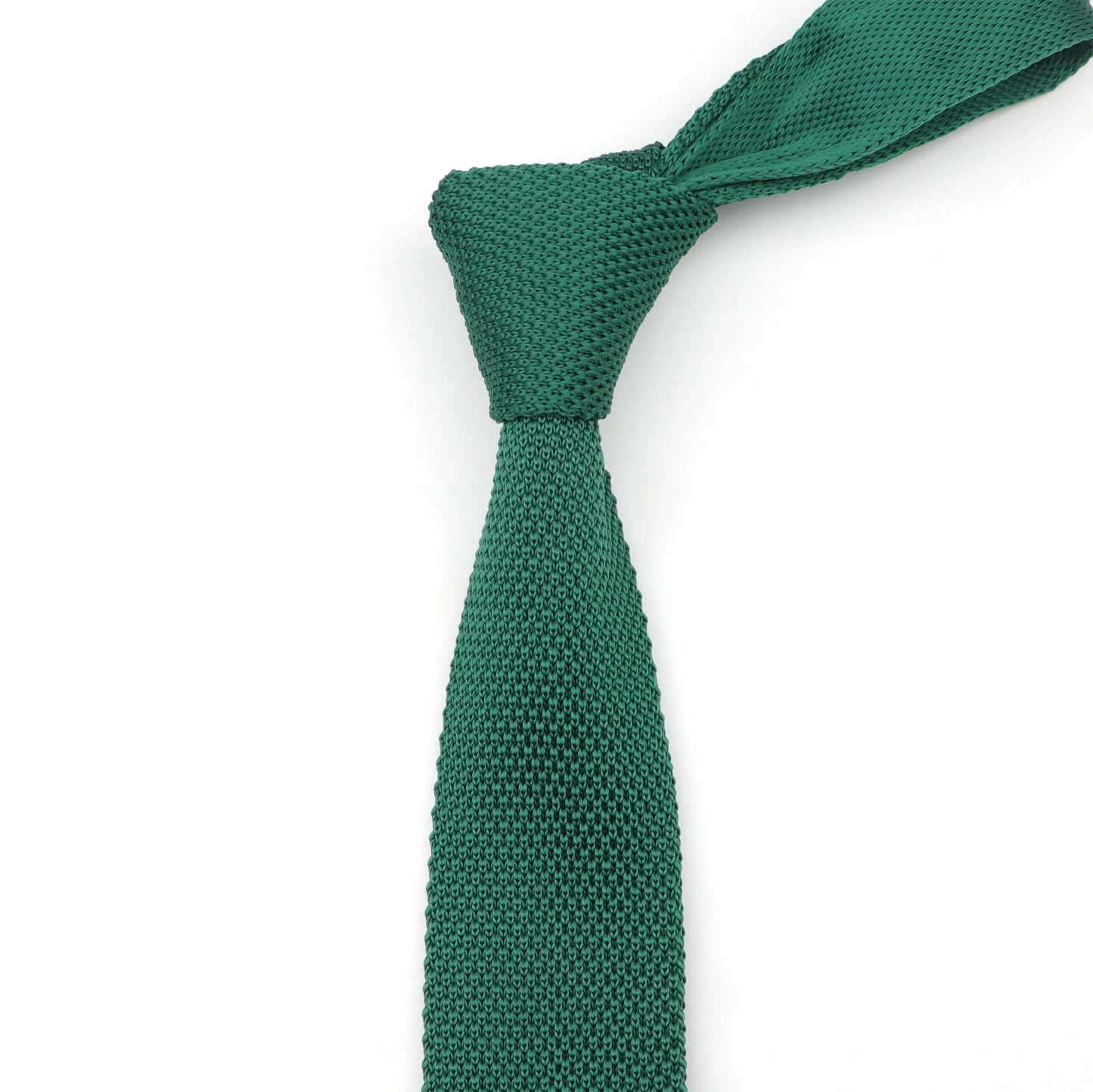 Mode hommes cravate colorée tricot cravates tricotées cravate couleur unie étroit mince maigre tissé plaine Cravate cravates étroites