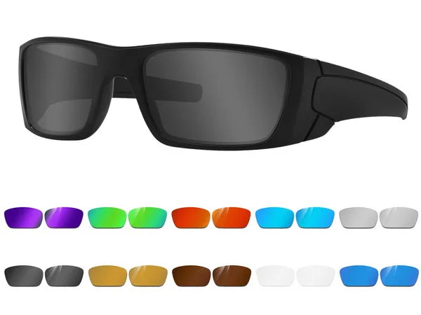 Glintbay Performance Polarized Replacement Lenses for Oakley Fuel Cell Sunglass - Multiple Colors