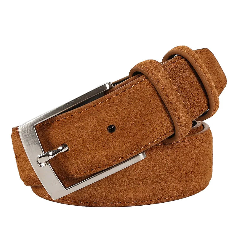 Nouveau Style marque de mode Welour ceinture en cuir véritable pour jean ceinture en cuir hommes ceintures de luxe en daim ceinture sangles
