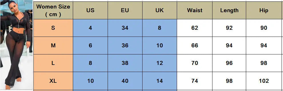 New Women Sexy Transparent Pants High Waist See Through Mesh Sheer Summer Beach Long Pants Bandage Solid Trousers 4 Colors S-XXL
