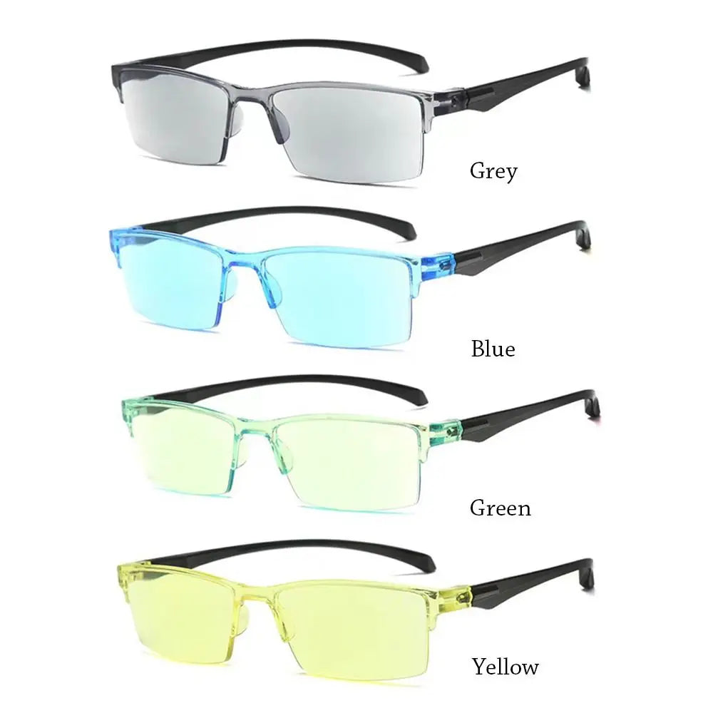 Anti Blue Ray Reading Glasses Smart Automatic Zoom Reading Glasses Autofocus Power Near Far Eye Protection Computer Glasses