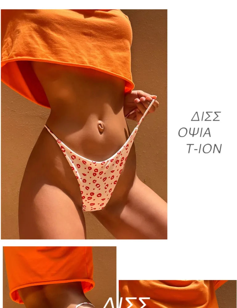 SP&CITY Colorful Printed Summer Sexy G-string Breathable Cotton Women's Underwear Fitness Seamless Panties Invisible Yoga Briefs