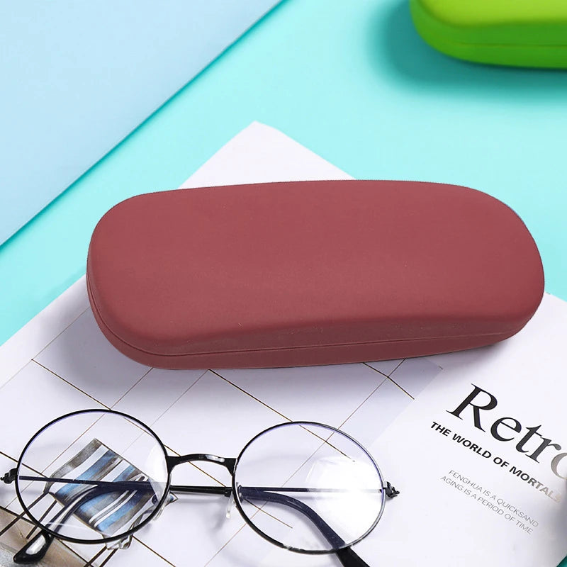 Colorful Hard Shell Eye Glasses Box Case Women Men Student Cute Sunglasses Stroage Organizer For Travel Eyewear Organization