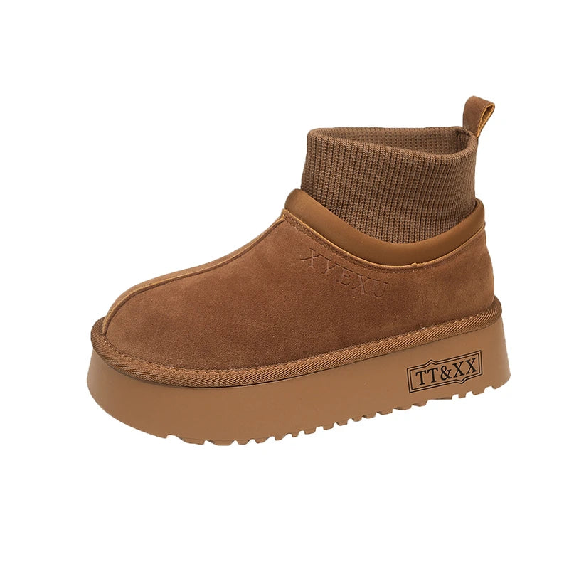 2024 New Women Winter Ultra Mini Boot Designer Australian Platform Boots for Leather Warm Ankle Fur Booties Luxury Boots