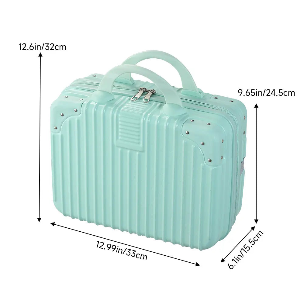 【Sheonly】Portable Hard Shell Handheld Makeup Travel Case