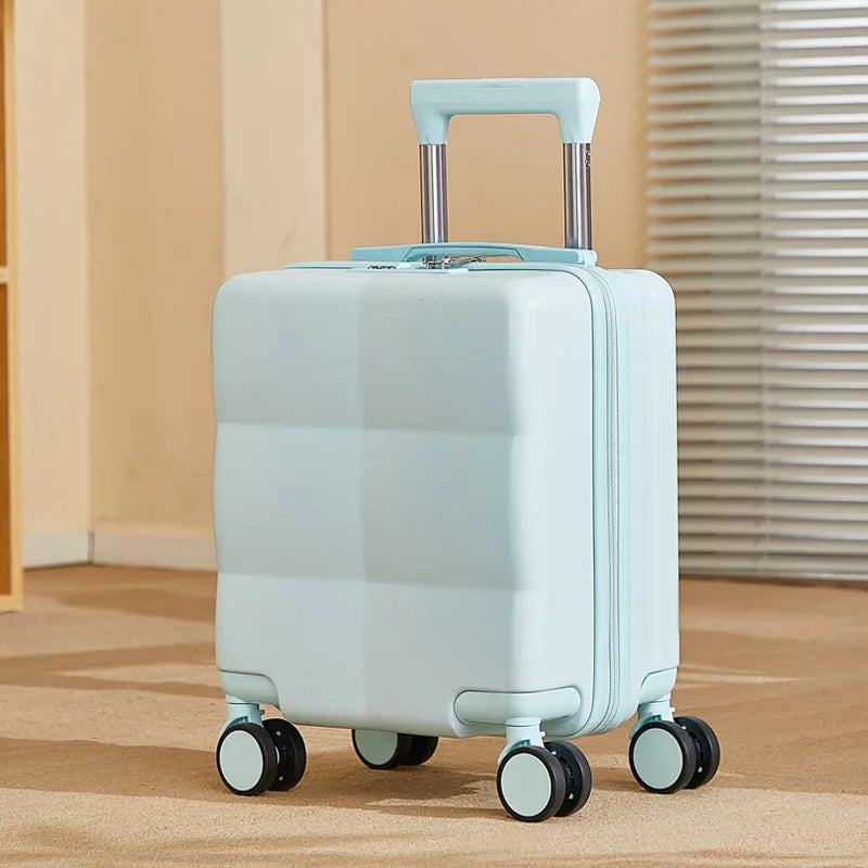14inch Carry-On Suitcase, Lightweight and Durable, Compact and Fashionable Suitcase 360 ° Universal Wheel Travel Essentials