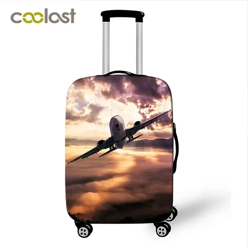 Personnalisez votre Image/nom/Logo housse de bagages accessoires de voyage housse de protection élastique housse de protection Anti-poussière