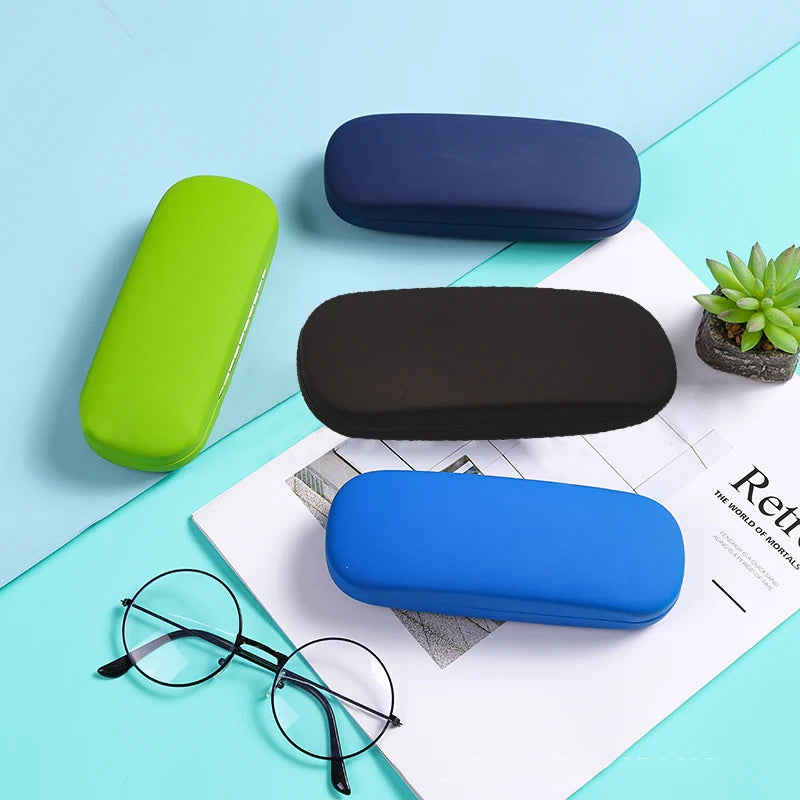 Colorful Hard Shell Eye Glasses Box Case Women Men Student Cute Sunglasses Stroage Organizer For Travel Eyewear Organization