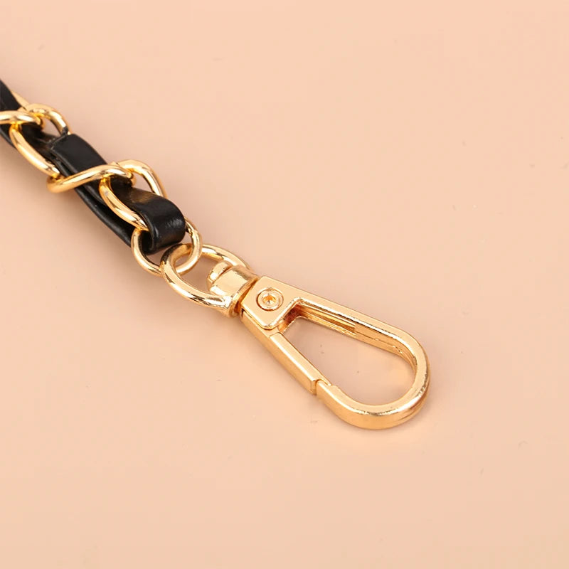 120cm Purse Chain Strap Crossbody Handbag Chains Replacement Leather Shoulder Bag Chain Straps Diy Women Girl Bag Part Accessory