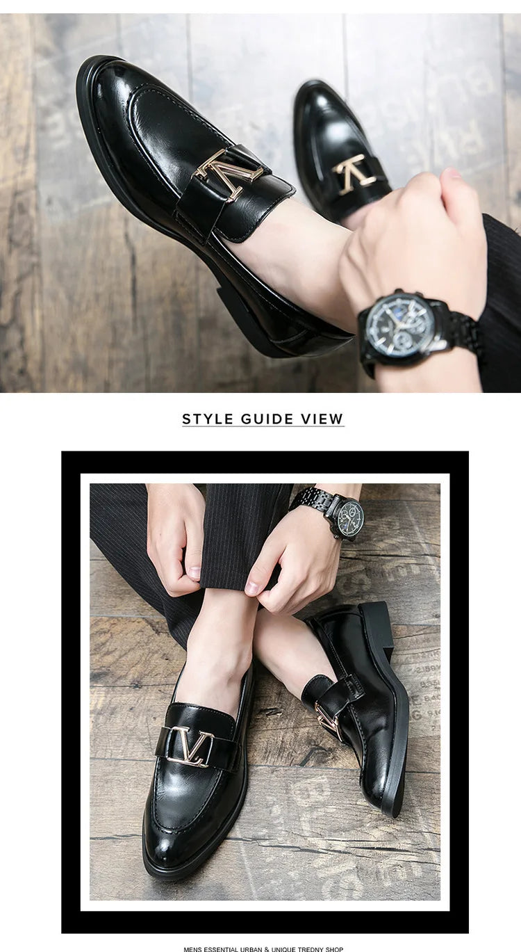 High Quality Men Loafers Shoes Man Fashion Comfy Slip-on Drive Moccasins Footwear Male Brand Leather Boat Shoes Men Casual Shoes