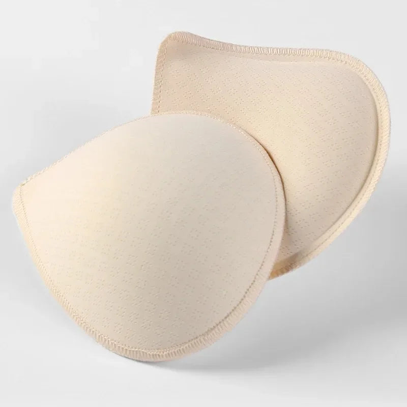 5 6 3 cm Sponge Padded Bra Thick Push Up Bra Pads Inserts Women Underwear Breast Lift Breathable Bra Pad Lining Swimsuit Insert