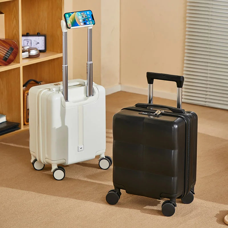14inch Carry-On Suitcase, Lightweight and Durable, Compact and Fashionable Suitcase 360 ° Universal Wheel Travel Essentials