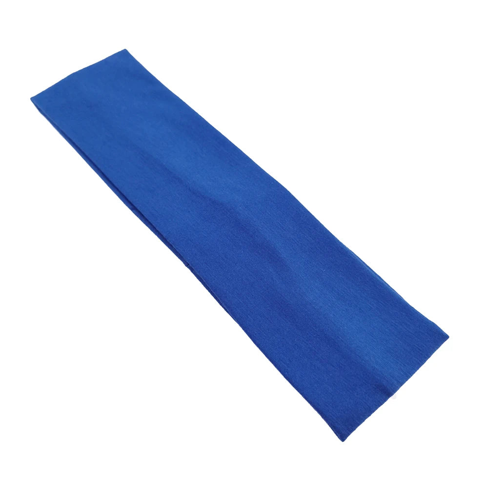Summer Sports Yoga Women Headbands Not Tight Adjustable Running Absorb Sweat Elastic Hair Bands Soild Unisex Headband Wholesale