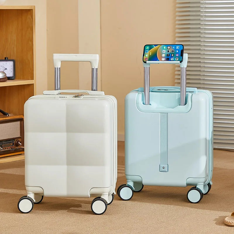 14inch Carry-On Suitcase, Lightweight and Durable, Compact and Fashionable Suitcase 360 ° Universal Wheel Travel Essentials