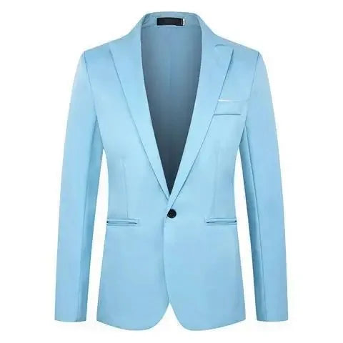 Veste de costume de printemps pour hommes, décontractée, polyvalente, tendance coréenne, simple boutonnage, vêtements pour hommes de Style occidental