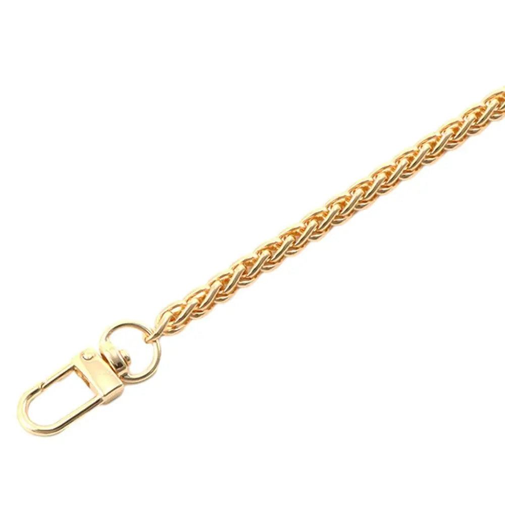 120cm Metal Bag Chain Replacement Shoulder Bag Strap Handbag Handle Chain Purse Chain Belt Metal Chain DIY Bag Accessories Gold