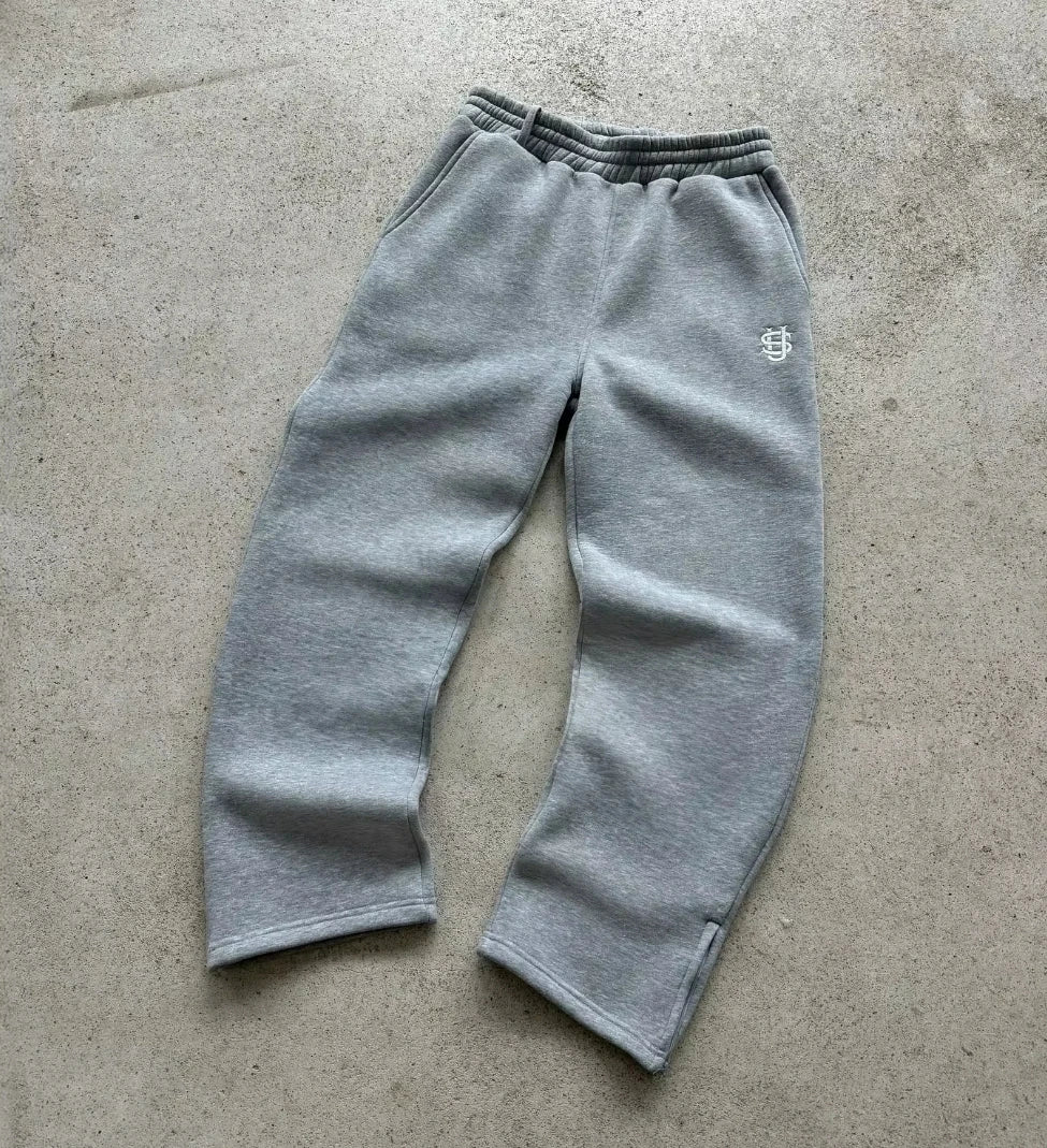Men's Women's Gray Casual Pants Y2k Embroidered Camouflage Functional Tactical Functional Premium Jogging Drawstring Sweatpants