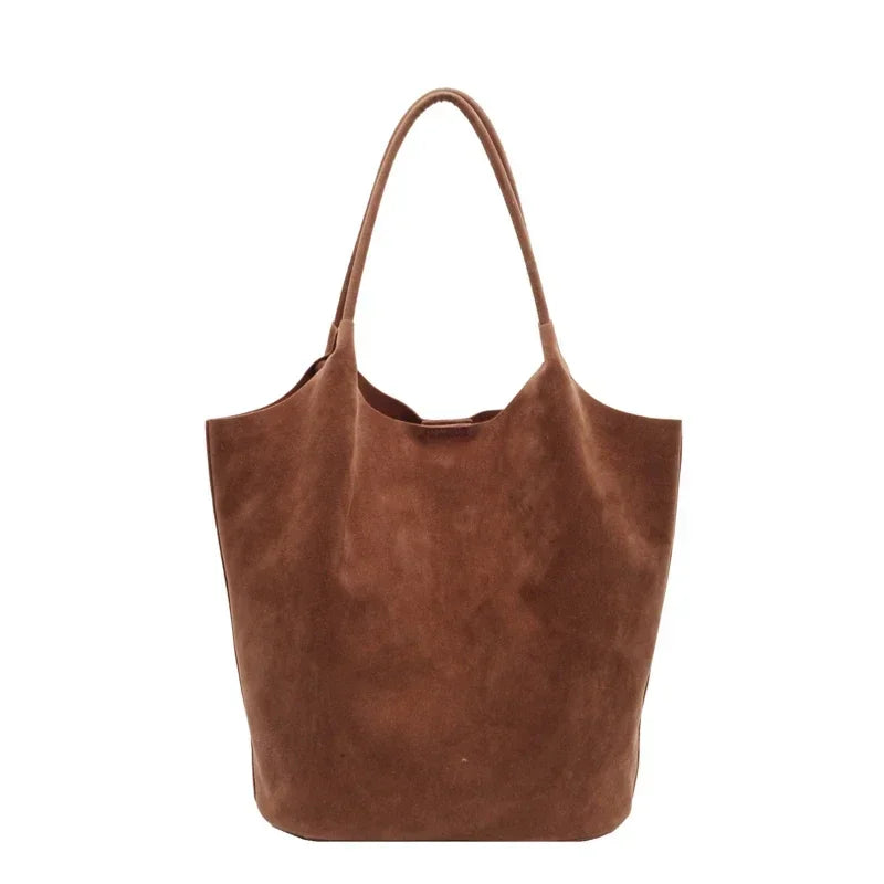 Single Shoulder Bag for Women's Fashion, Large Capacity 2024 New Autumn and Winter Versatile Commuting Tote Bag Un Sac Épaule