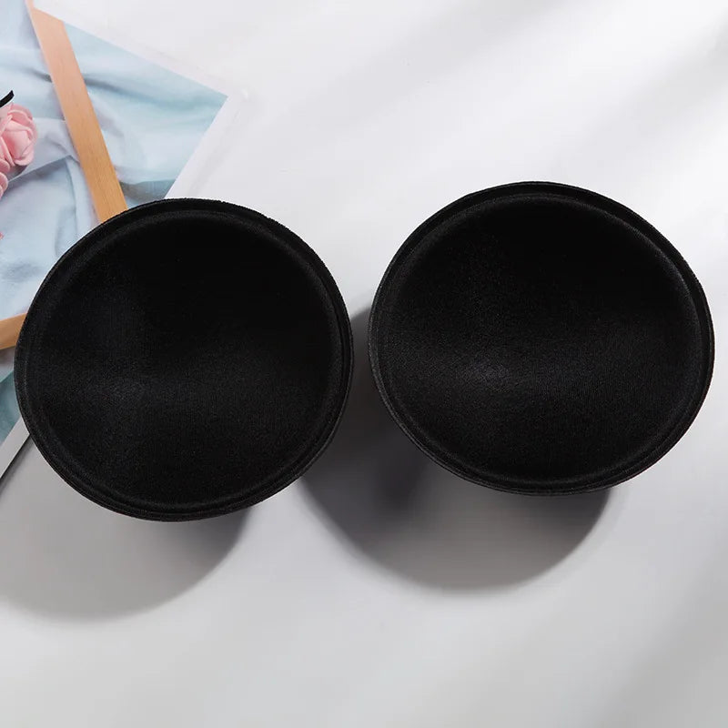 2/6PCS Soft Bra Pads Inserts Removable Bra Pad for Women Breast Push Up Enhancer Bra Pad Sports Bras Cups Insert Bikini Swimsuit