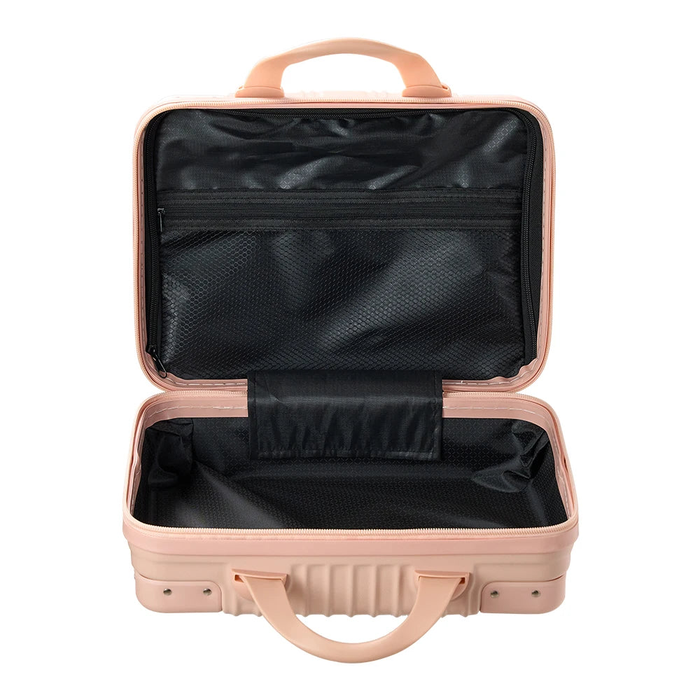 【Sheonly】Portable Hard Shell Handheld Makeup Travel Case