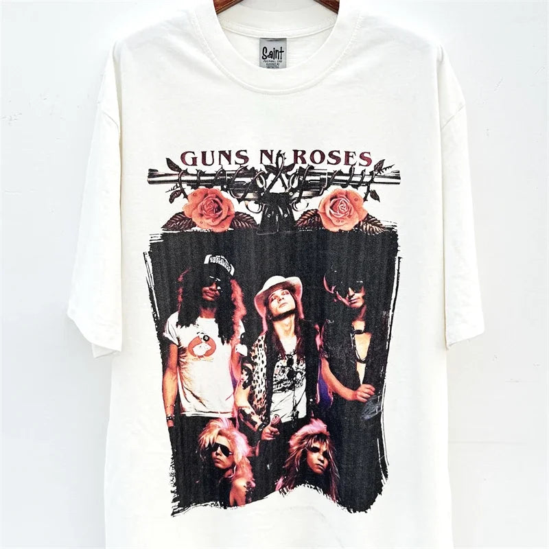 SAINT The Sand Of Time T-Shirts 2025ss Dirty Soil Spray Hand Worn Tank Top T Shirt Tee