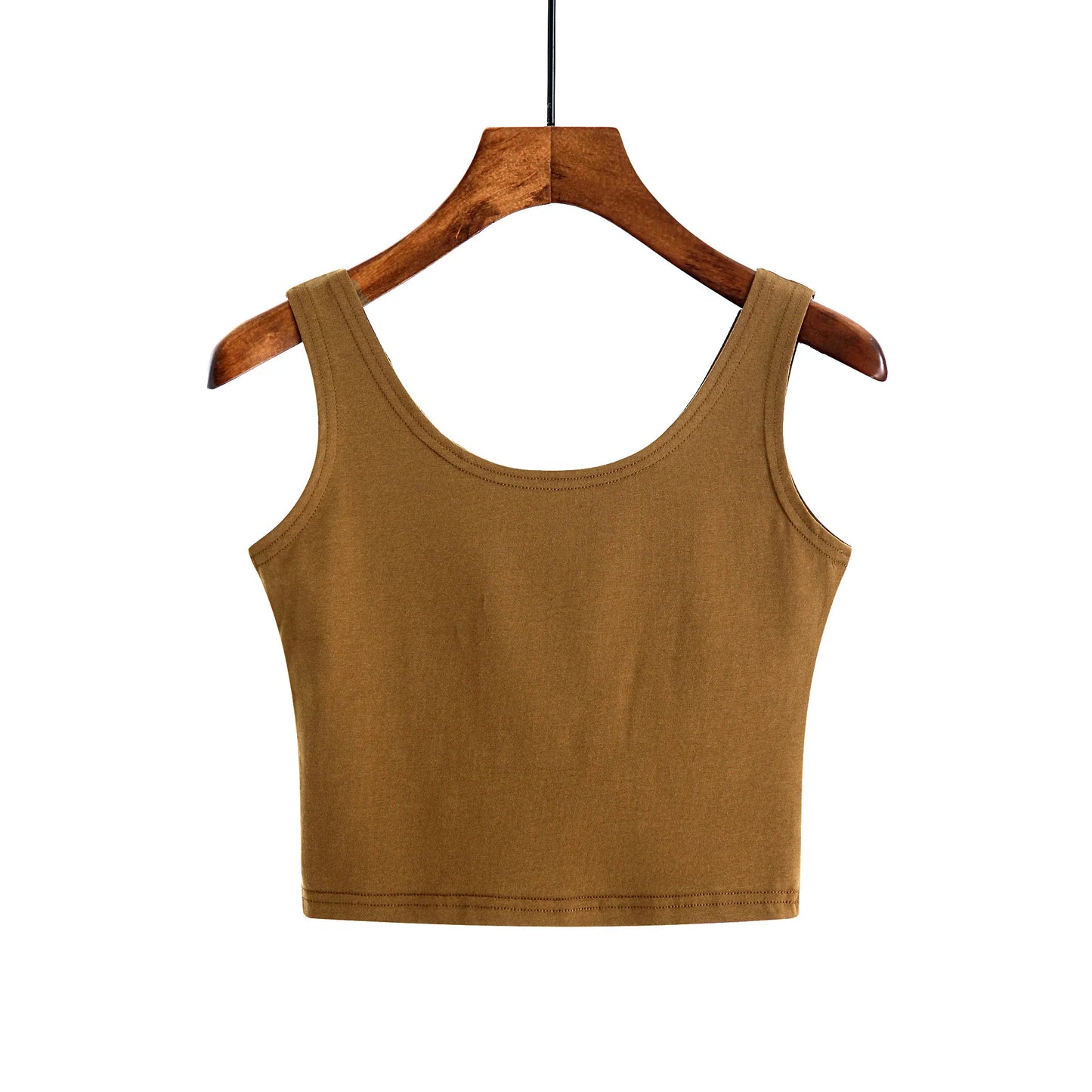 Débardeur court en 2024 coton pour femme, bustier tubulaire, couleur bonbon, mode, sexy, décontracté, gla2XL, 100%