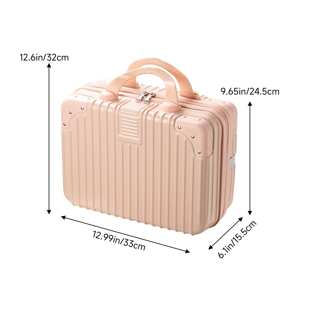 【Sheonly】Portable Hard Shell Handheld Makeup Travel Case