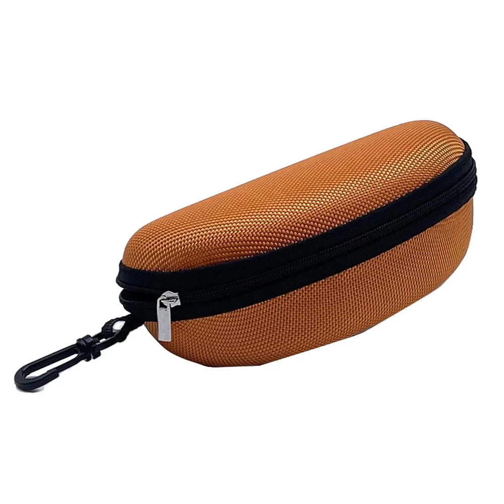 Sac de transport pour lunettes de soleil en 11 couleurs lunettes de lecture sac de transport boitier solide à fermeture à glissière poche de voyage, boîtier portable nouveau