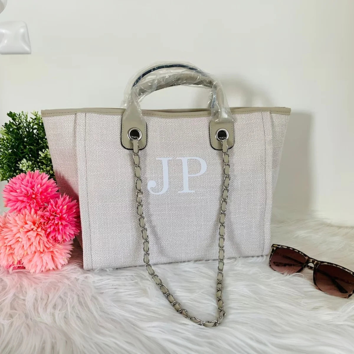 Personalized Teacher Tote Bag Custom Name Gift for Women School Classroom Appreciation Present Teacher Day Gift Fashion Handbag