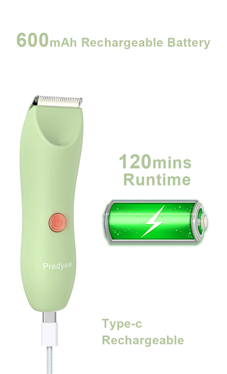 Manscape Groin & Body rubberized Hair Trimmer for Men & Women,Waterproof Electric Ball Trimmer, Replaceable Ceramic Blade