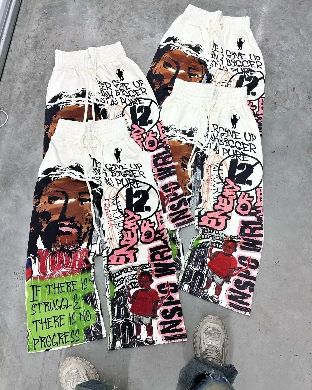 Y2K Half Sleeve T Shirt Men Women Hip Hop Punk Graffiti Graphic Print T-Shirt Oversized Loose Harajuku Gothic Streetwear Tee Top