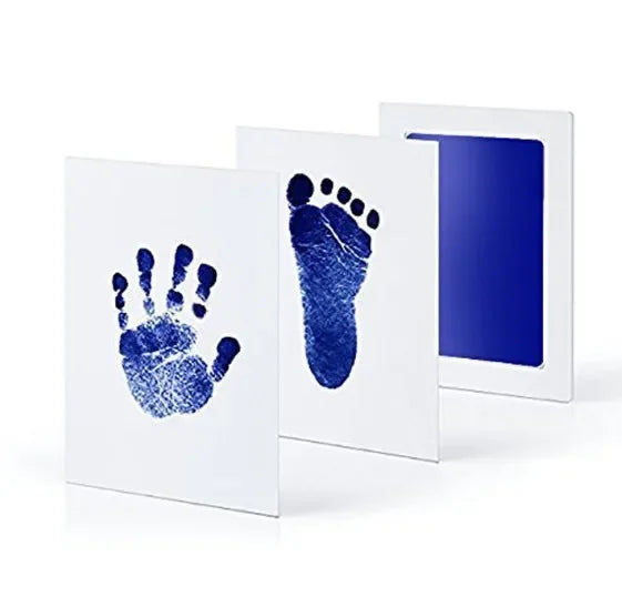 Tampons encreurs pour empreintes de mains de bébé, 2/4 pièces, sûrs, Non toxiques, sans contact, Kits de tampons encreurs sans encre, pour animaux de compagnie, chat, chien, patte, Souvenirs, cadeaux