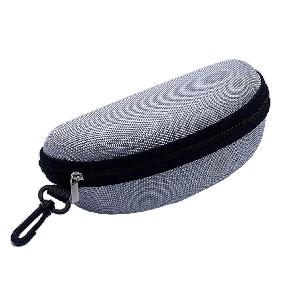 Sac de transport pour lunettes de soleil en 11 couleurs lunettes de lecture sac de transport boitier solide à fermeture à glissière poche de voyage, boîtier portable nouveau
