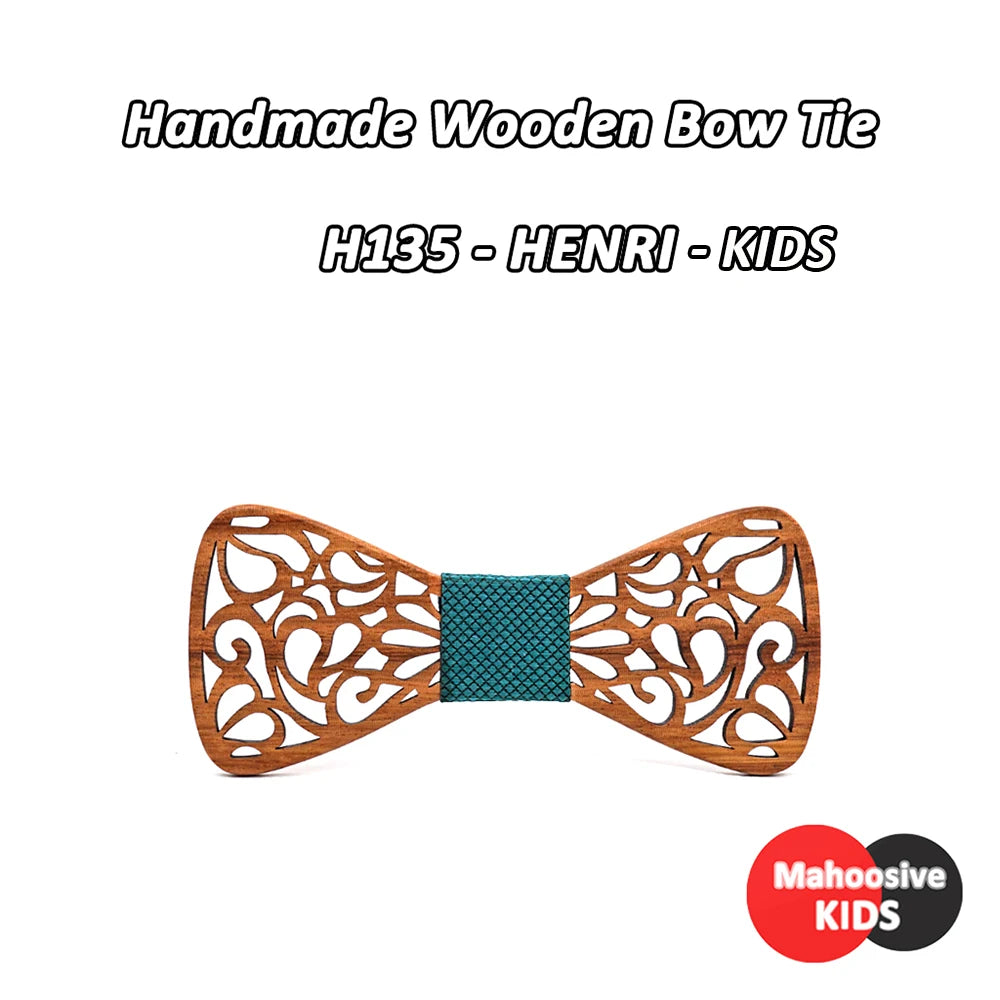 Mahoosive nouveaux nœuds papillon en bois à fleurs pour hommes noeud papillon creux papillons costume de mariage noeud papillon en bois chemise krawatte nœuds papillon cravate mince