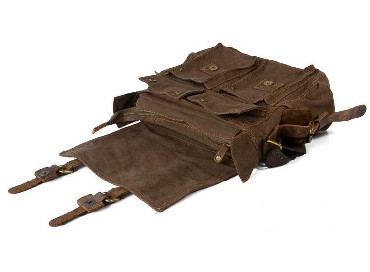 Je suis légende Will Smith toile + cuir véritable hommes sac de messager toile sac à bandoulière hommes sac à bandoulière fronde sac casual sacoche