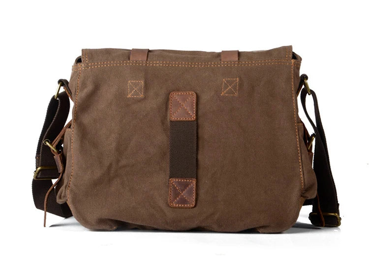 Je suis légende Will Smith toile + cuir véritable hommes sac de messager toile sac à bandoulière hommes sac à bandoulière fronde sac casual sacoche