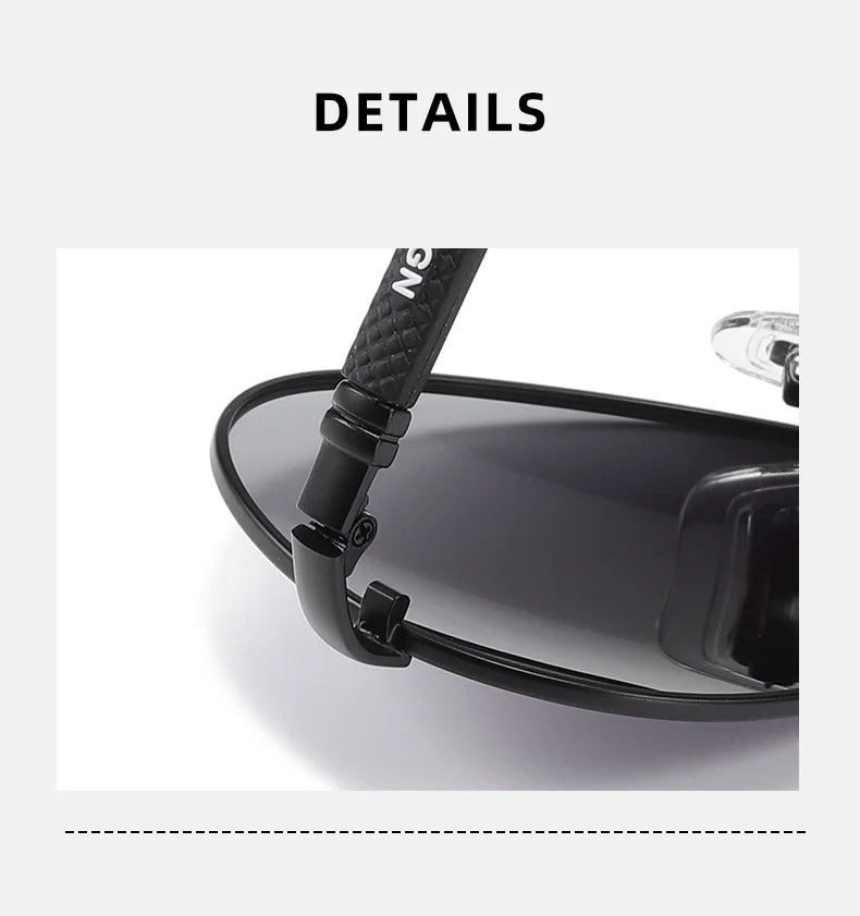 BARCUR Design titane alliage lunettes de soleil polarisées hommes lunettes de soleil femmes pilote dégradé lunettes miroir nuances