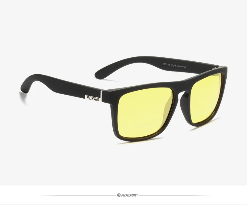 KDEAM-Lunettes de soleil polarisées pour hommes, lunettes de soleil miroir tout adaptées, design classique, boîte de marque CE, mode