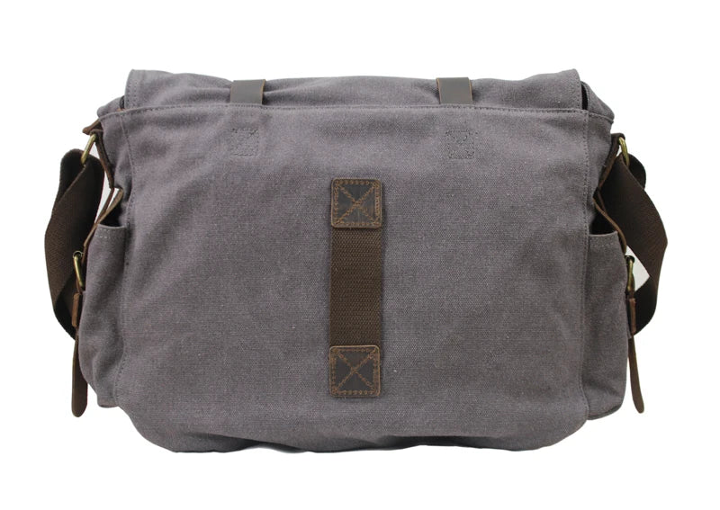 Je suis légende Will Smith toile + cuir véritable hommes sac de messager toile sac à bandoulière hommes sac à bandoulière fronde sac casual sacoche