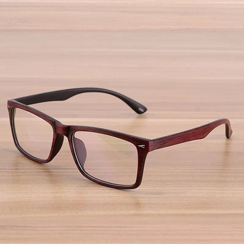 Reven lunetes et femmes unisexe en bois motif mode rétro optique luttes luntes cadre Vintage lunes