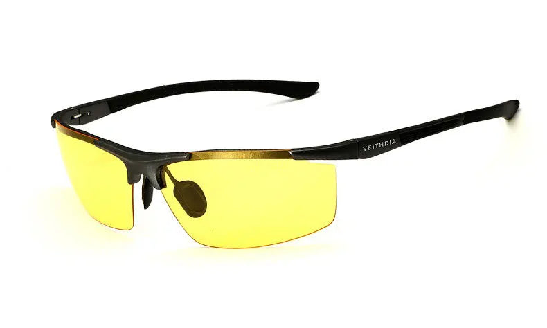 VEITHDIA – lunettes de soleil polarisées en aluminium et magnésium pour homme, avec revêtement miroir UV400, pour l'extérieur, accessoires 6588