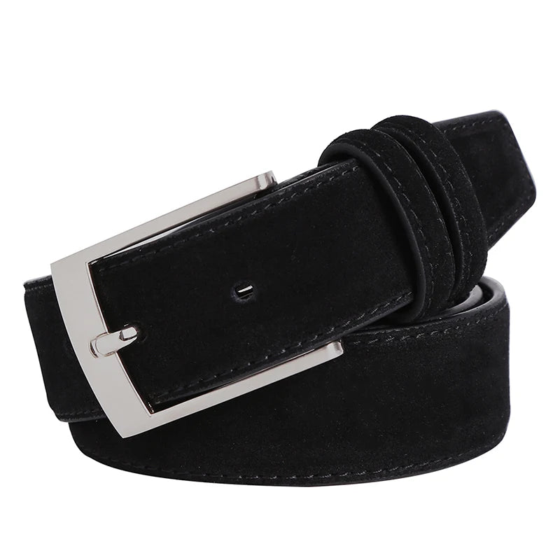 Nouveau Style marque de mode Welour ceinture en cuir véritable pour jean ceinture en cuir hommes ceintures de luxe en daim ceinture sangles