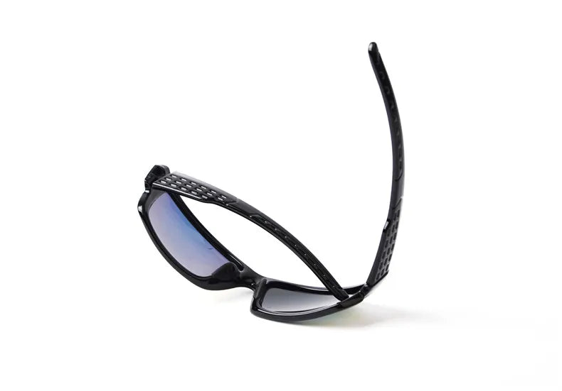 Lunettes de soleil polarisées à monture noire pour hommes et femmes, designers de marque, pour la conduite, la pêche, UV400, nouvelle collection 2023