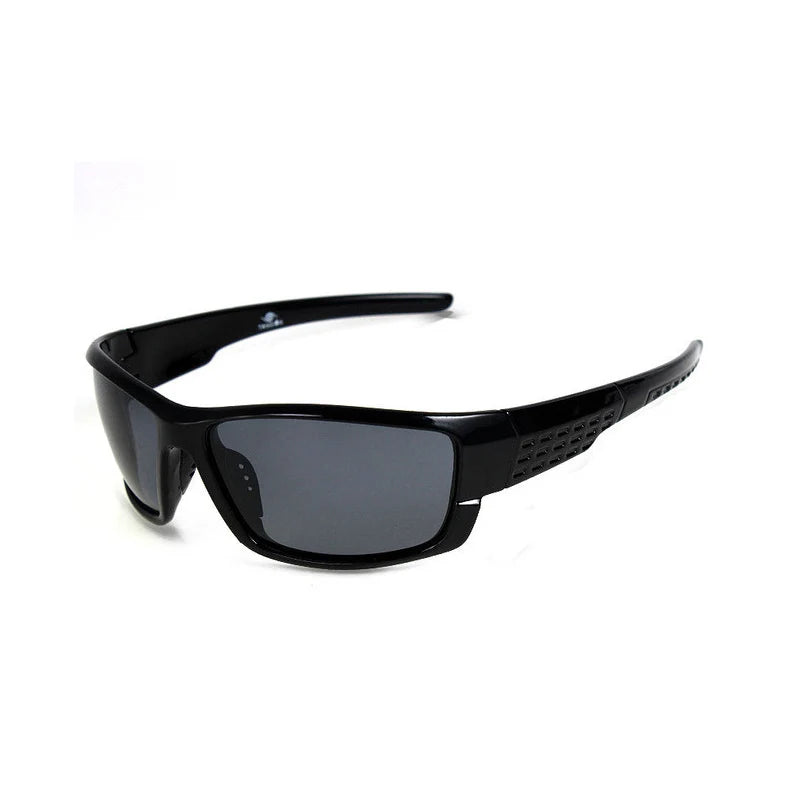 Lunettes de soleil polarisées à monture noire pour hommes et femmes, designers de marque, pour la conduite, la pêche, UV400, nouvelle collection 2023