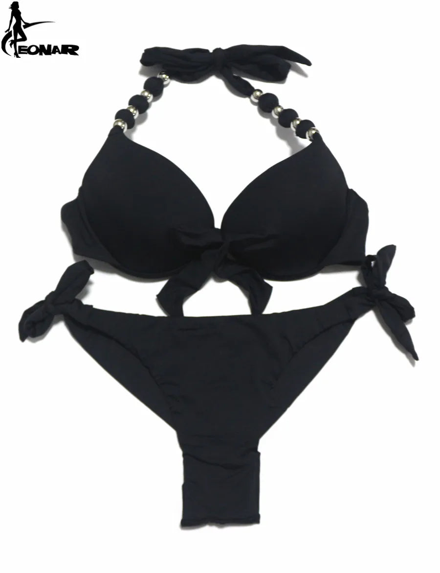 EONAR Push Up Bikini femmes pansement maillots de bain brésilien coupe bas Bikini ensemble maillots de bain maillot de bain femme maillots de bain