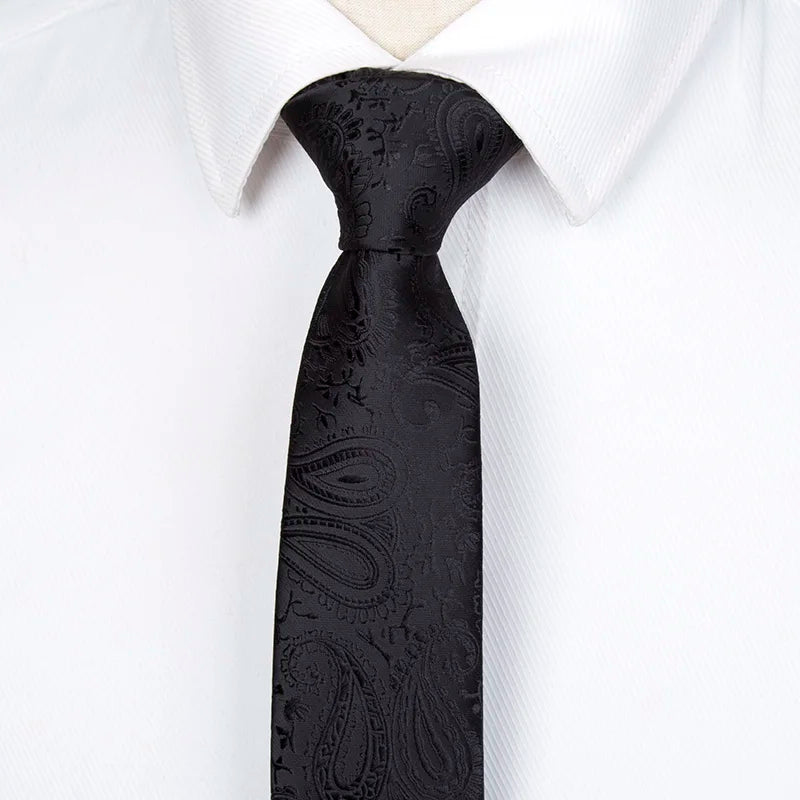 Hommes cravates cravate hommes robes affaires cravate de mariage homme robe legame cadeau gravata angleterre rayures JACQUARD tissé 6 cm