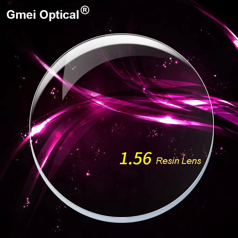 Lentilles de protection de haute qualité contre les radiations, 2 pièces, Indice 1.56, objectif de vision, unique HMC claires de prescription EMI asphérique, Anti-UV