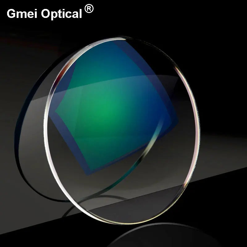 Lentilles de protection de haute qualité contre les radiations, 2 pièces, Indice 1.56, objectif de vision, unique HMC claires de prescription EMI asphérique, Anti-UV