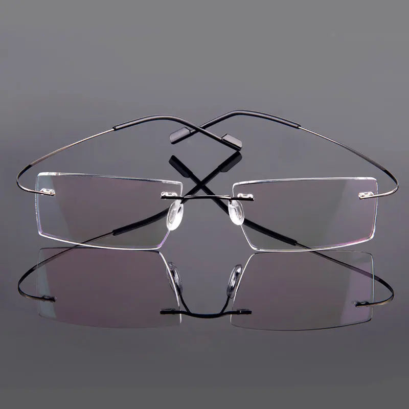 Gmei – monture de lunettes optique sans monture en alliage à mémoire de forme, monture Flexible ultralégère, 9 couleurs, T8089