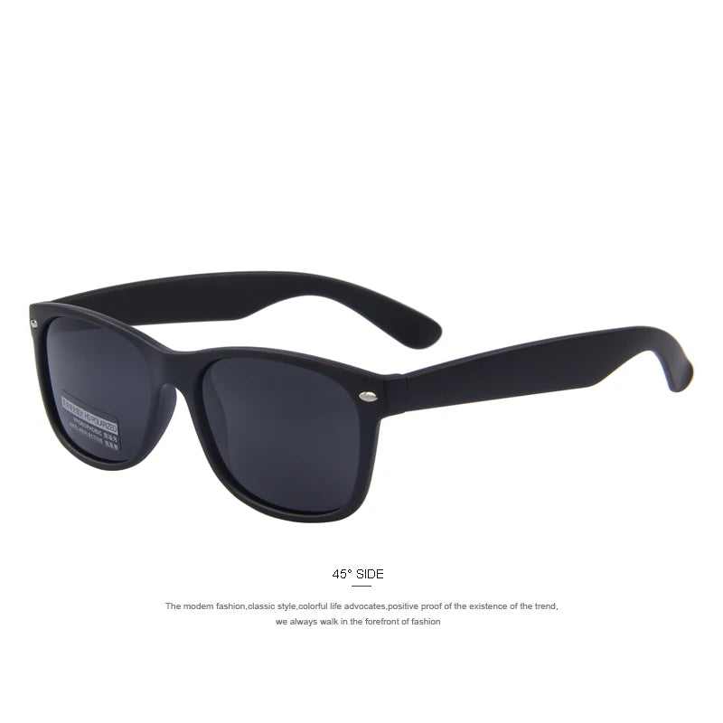 MERRYS hommes lunettes de soleil polarisées classique hommes rétro Rivet nuances marque concepteur lunettes de soleil UV400 S683
